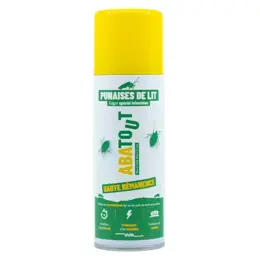 Abatout Laque Anti-Punaises de Lit Spécial Infestation Fogger 150ml