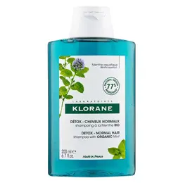 Klorane Menthe Aquatique Shampoing Anti-Pollution 200ml