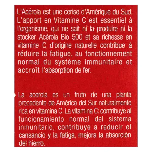 Acérola En Poudre 500g - 25% De Vitamine C - Paraglyc - Neuf Sous Emballage - Soutien Immunitaire