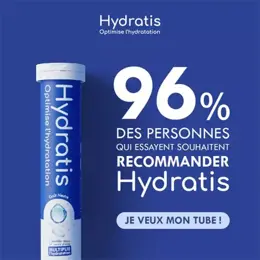 Hydratis Solution d'Hydratation Pêche 20 pastilles