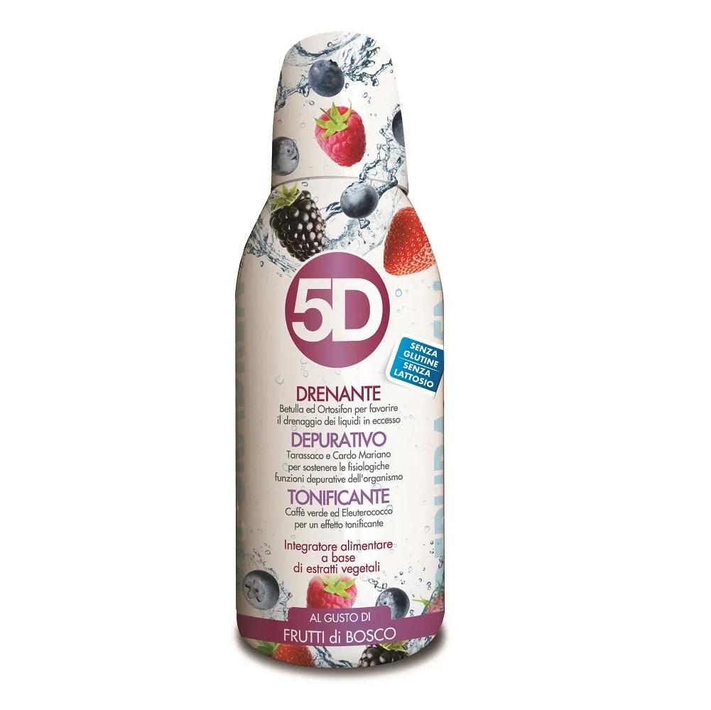 5D Depuradren Frutti Bosco Integratore Depurativo Drenante 500 ml