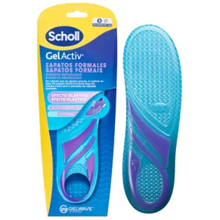 Scholl Plantillas Gel Activ Zapatos Formales Mujer Tecnología GelWave 1 Par (Talla 35,5-40,5)