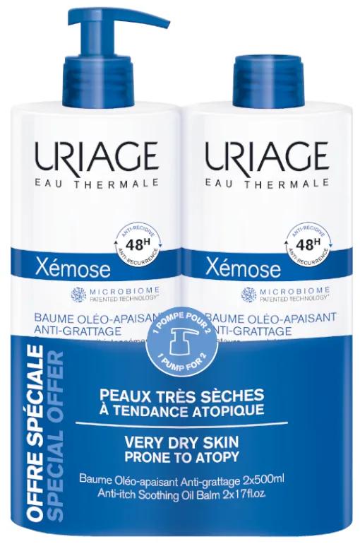 Uriage Xémose Balm 2x500 ml