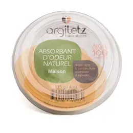 Argiletz Absorbant d'Odeur Naturel Maison Agrumes Coupelle 115g