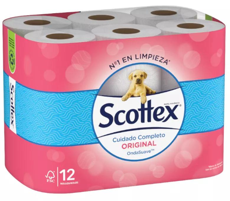 Carta igienica originale Scottex 12 unità