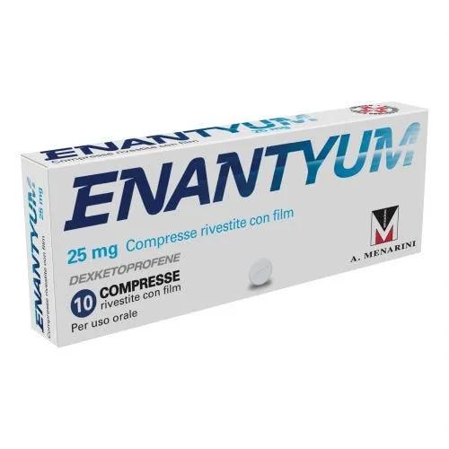 Enantyum 25mg Antinfiammatorio ed Antidolorifico 10 Compresse Rivestite