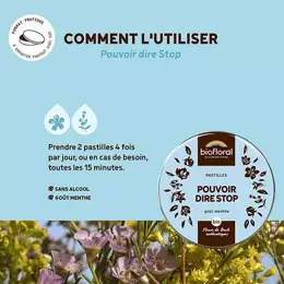 Biofloral Pouvoir Dire Stop Pastilles Bio Pastilles Emotion 50 Gr