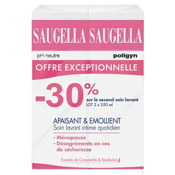 Saugella Poligyn cuidado lavado dulce montn de 2 x 250ml
