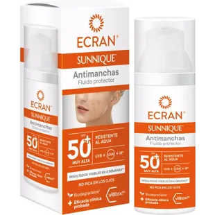 Ecran Sunnique Anti-Dark Spot Facial Protector Fluid SPF50+ 50ml