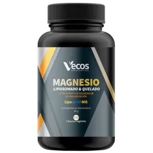 Vecos Nucoceutical Liposomal and Chelated Magnesium 100 VegCaps