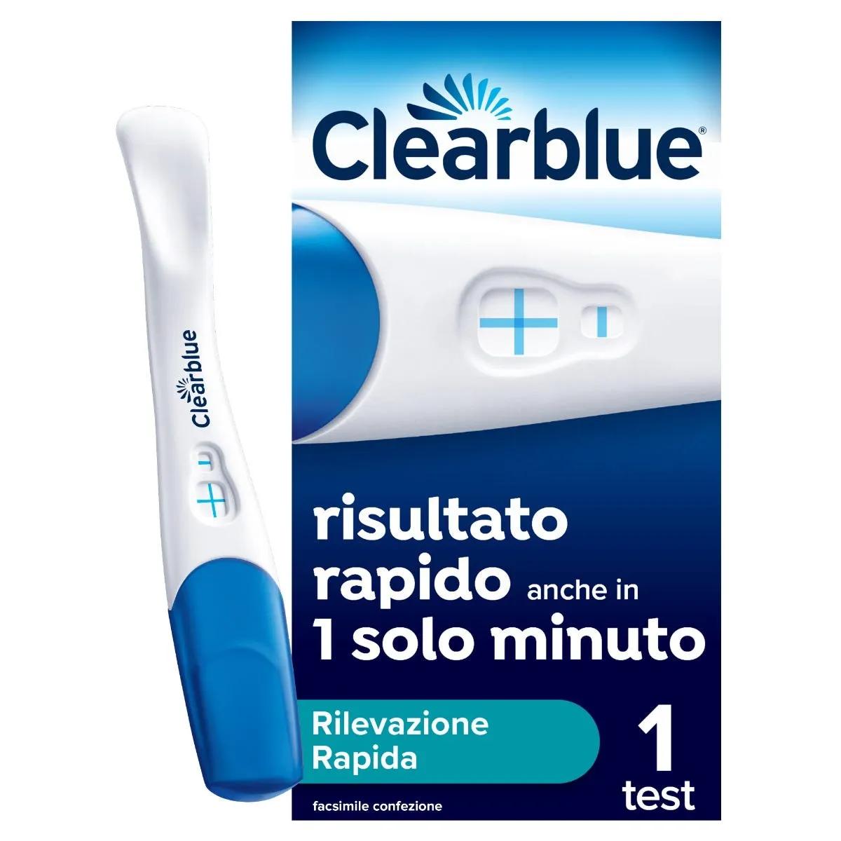 Clearblue Test di Gravidanza Rilevazione Rapida 1 Test