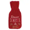 Chaufferette de Poche avec Pompon Douce Nuit de Noël Rouge 