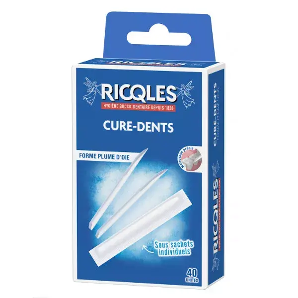 Ricqles Cure-Dents 40 unités