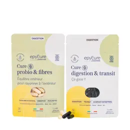 Epycure Cure Complexe Probio & Fibres Digestion Immunité Peau 60 gélules