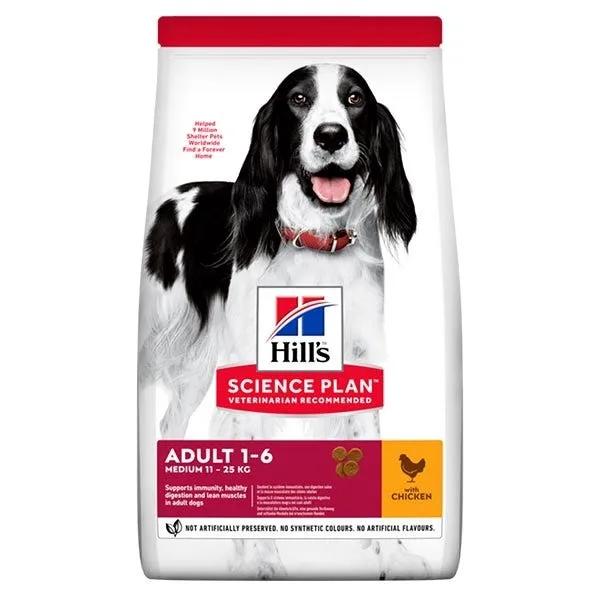 Hill's Science Plan Medium Croccantini Per Cani Adulti Con Pollo 2,5 Kg