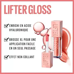 Maybelline New York Lifter Gloss Gloss à Lèvres N°01 Pearl 5,4ml