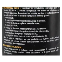 Eafit Boisson Energétique -3h Goût Thé Pêche 500g