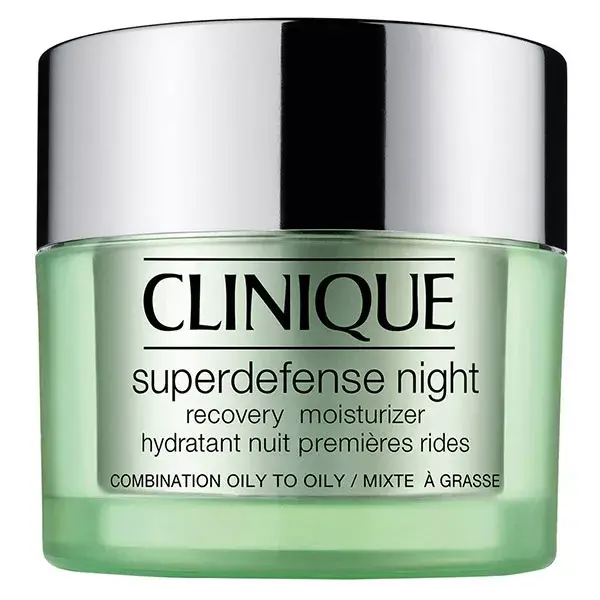 Clinique Superdefense Night Recovery Moisturizer Oily Combination to Oily Skin 50ml