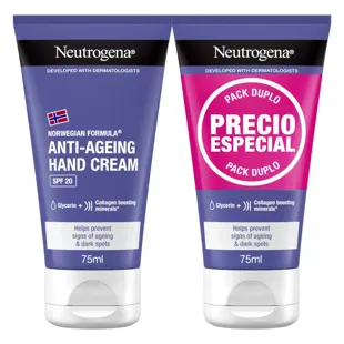 Neutrogena Norwegian Formula Anti-Aging Hand Cream 2x75 ml
