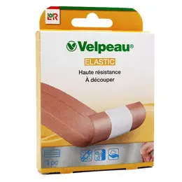 Velpeau Pansement Elastic Bande à Découper Haute Résistance 1m x 8cm