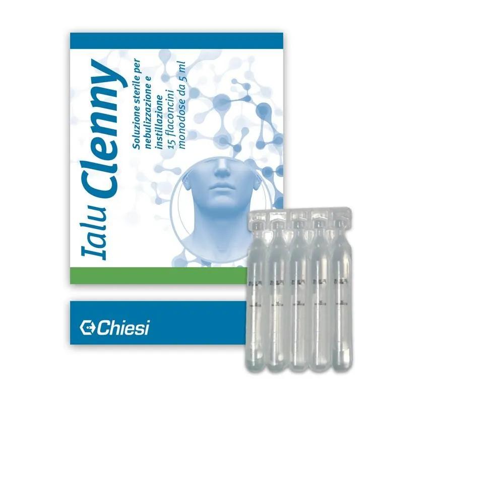 Ialu Clenny 15 Flaconcini Monodose Soluzione Isotonica con Acido Ialuronico 5 ml