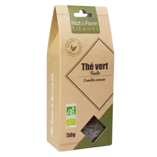 Nat & Form Tisana Thé Verde Bio 50g