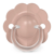 Suavinex Wonderland Pacifier with SX Pro Silicone Physiological Teat, Round Shield, Plain Pink, 6-18m
