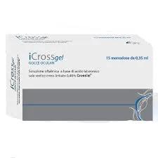 iCross Gel Gocce Oculari Lubrificanti 15 Oftioli