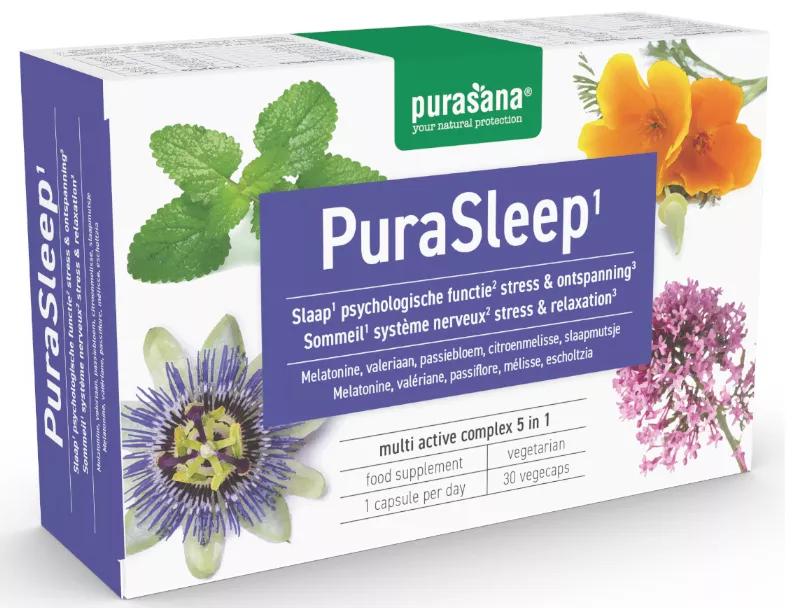 Purasana PuraSleep 30 Cápsulas Vegetarianas