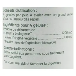 Nat & Form Bio Curcuma 200 gélules végétales