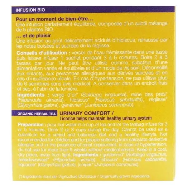 Ladrome Infusions Urinary Comfort 20 sachets
