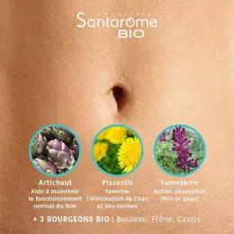 Santarome Bio - Programme Ultra Détox Bio - Détox globale - 30 ampoules