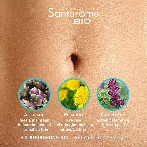 Santarome Programe Ultra Detox Bio 30 ampollas
