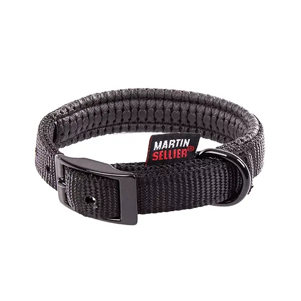 Martin Sellier Collar Recto Confort 25mm x 65cm Negro