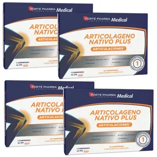 Forté Pharma Native Articollagen Plus 4x30 Tablets