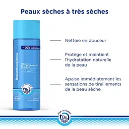 BepanthenDerma Gel Nettoyant Apaisant Visage Peaux Sèches à Très Sèches 200ml