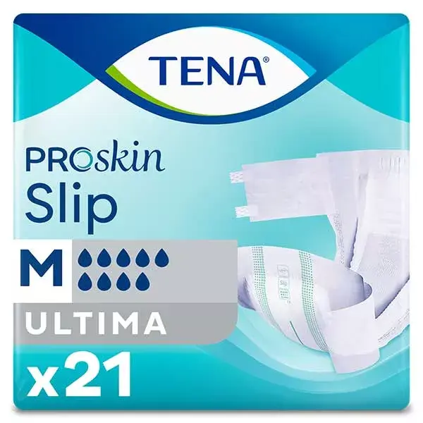 TENA Proskin Slip Change Complet Ultima Taille M 21 unités