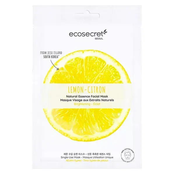 Eco Secret Masque Visage Citron 20ml