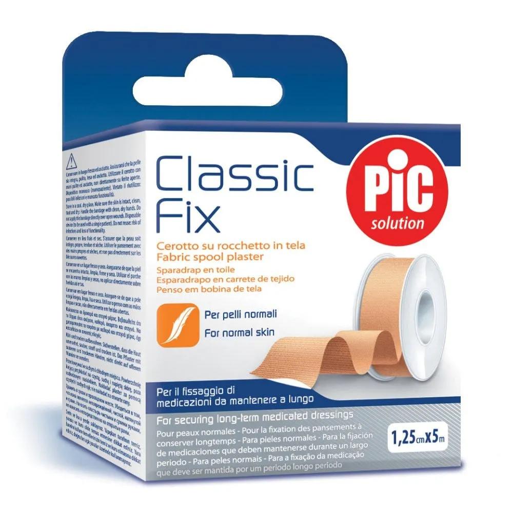 Pic Classic Fix Cerotto su Rocchetto in Tela  1,25 cm x 5 m