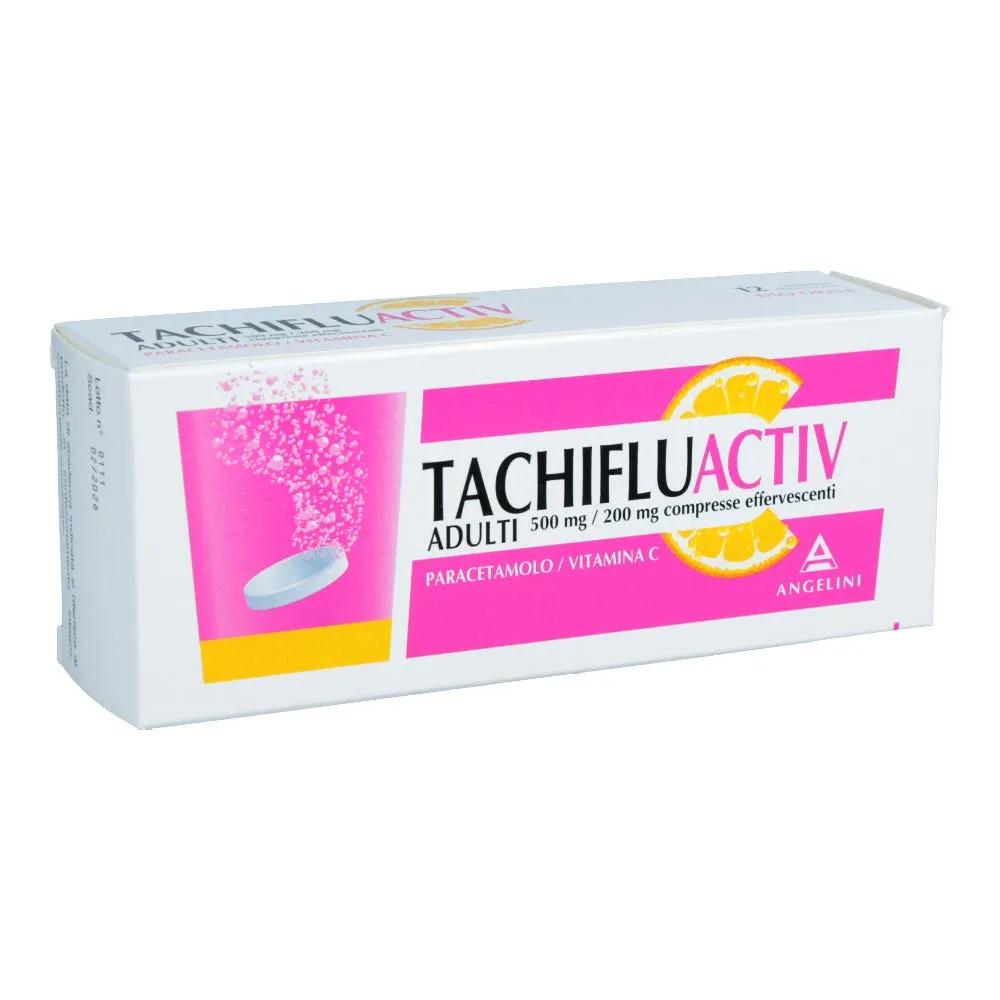 TachifluActiv Adulti 500+200 mg 12 Compresse Effervescenti