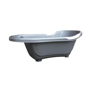 dBb Remond Vaschetta da Bagno con Tappo per lo Scarico e Impugnatura Argento