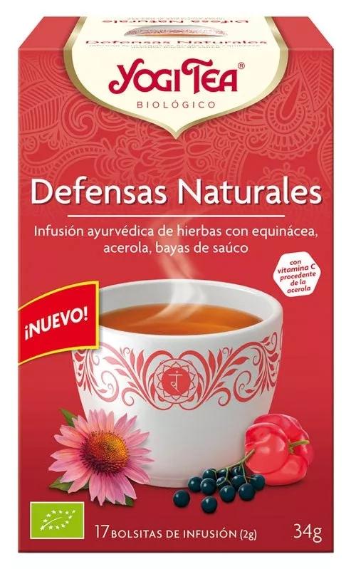 Yogi Tea defesas Naturais 17 Saquetas