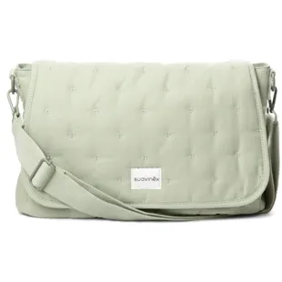 Suavinex Plain Green Maternity Shoulder Bag