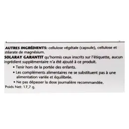 Solaray Acidophilus Plus Jus de Carotte Non Lacté 30 capsules végétales