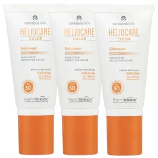 Heliocare Gelcream Color Brown SPF50 3x50 ml