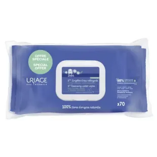 Uriage Baby Cleansing Wipes 2x70 units
