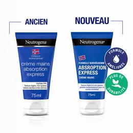 Neutrogena® Formule Norvégienne® Crème Mains Absorption Express Lot de 2 x 75ml