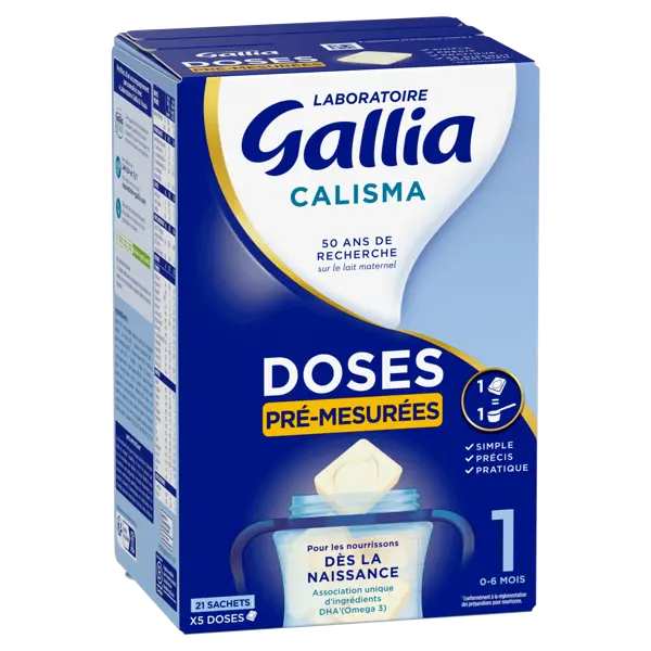 Gallia Calisma doses pré-mesurées 1er âge