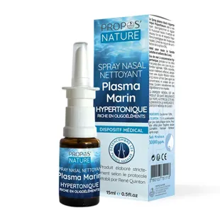 Propos'Nature - Plasma Marino Ipertonico - 30000 ppm - Protocollo Quinton - 15 ml
