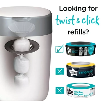 Tommee Tippee Twist & Click Contenedor Pañales 1ud